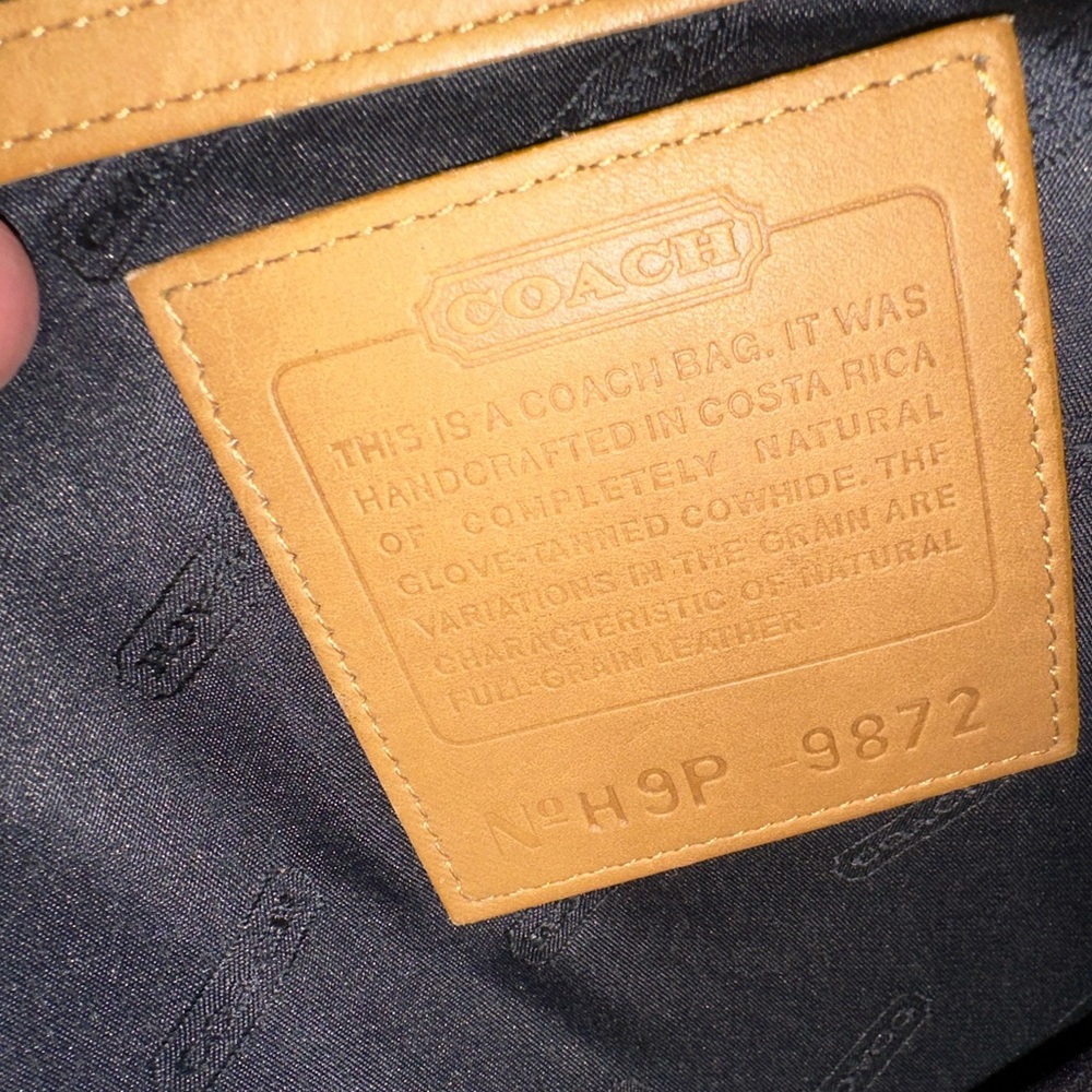 Coach tote vintage 90s. - Picture 3 of 3
